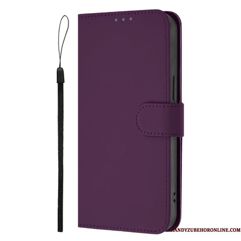 Leren Hoesje Huawei Nova 13 Pro Effen Bescherming Hoesje
