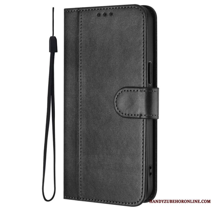 Leren Hoesje Huawei Nova 13 Pro Vintage Design Bescherming Hoesje