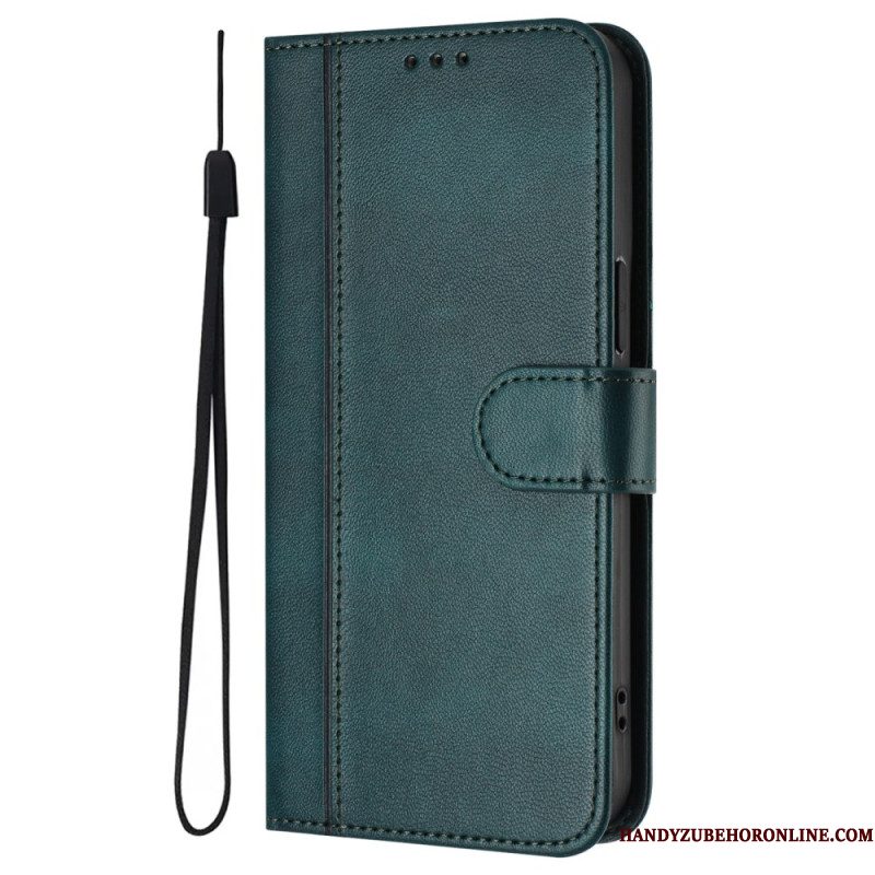 Leren Hoesje Huawei Nova 13 Pro Vintage Design Bescherming Hoesje