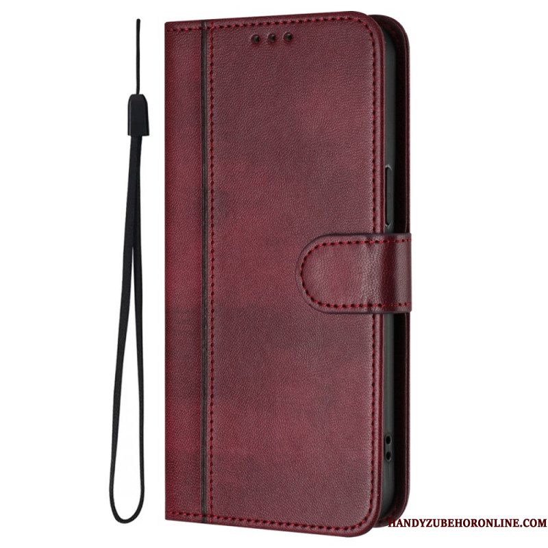 Leren Hoesje Huawei Nova 13 Pro Vintage Design Bescherming Hoesje