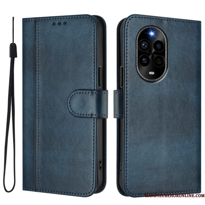 Leren Hoesje Huawei Nova 13 Pro Vintage Design Bescherming Hoesje