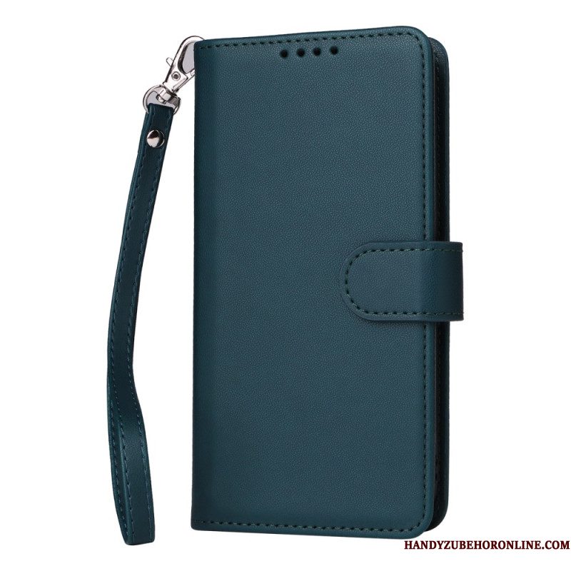 Leren Hoesje Samsung Galaxy A17 4g / 5g Afneembaar Hoesje Bescherming Hoesje