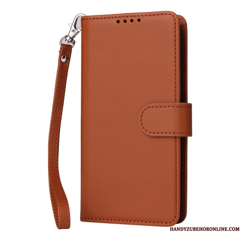 Leren Hoesje Samsung Galaxy A17 4g / 5g Afneembaar Hoesje Bescherming Hoesje