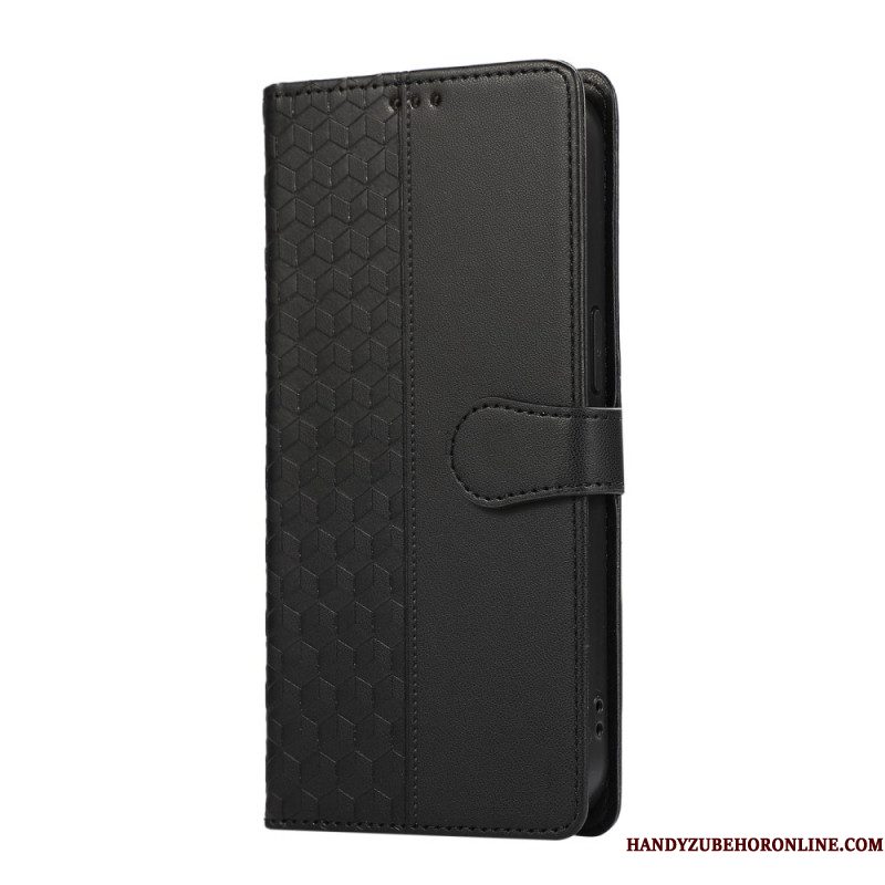 Leren Hoesje Samsung Galaxy A17 4g / 5g Rand Bescherming Hoesje