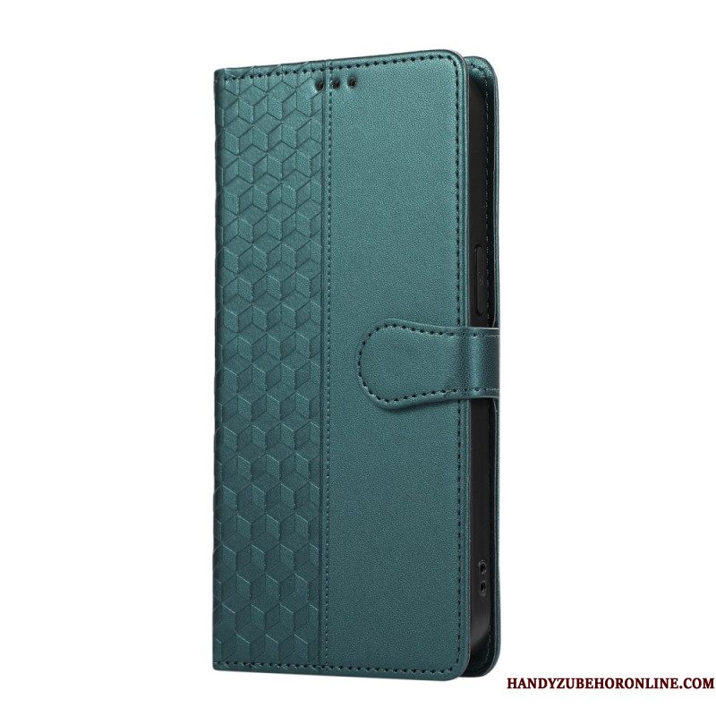 Leren Hoesje Samsung Galaxy A17 4g / 5g Rand Bescherming Hoesje
