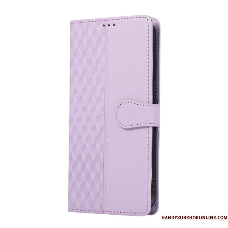 Leren Hoesje Samsung Galaxy A17 4g / 5g Rand Bescherming Hoesje