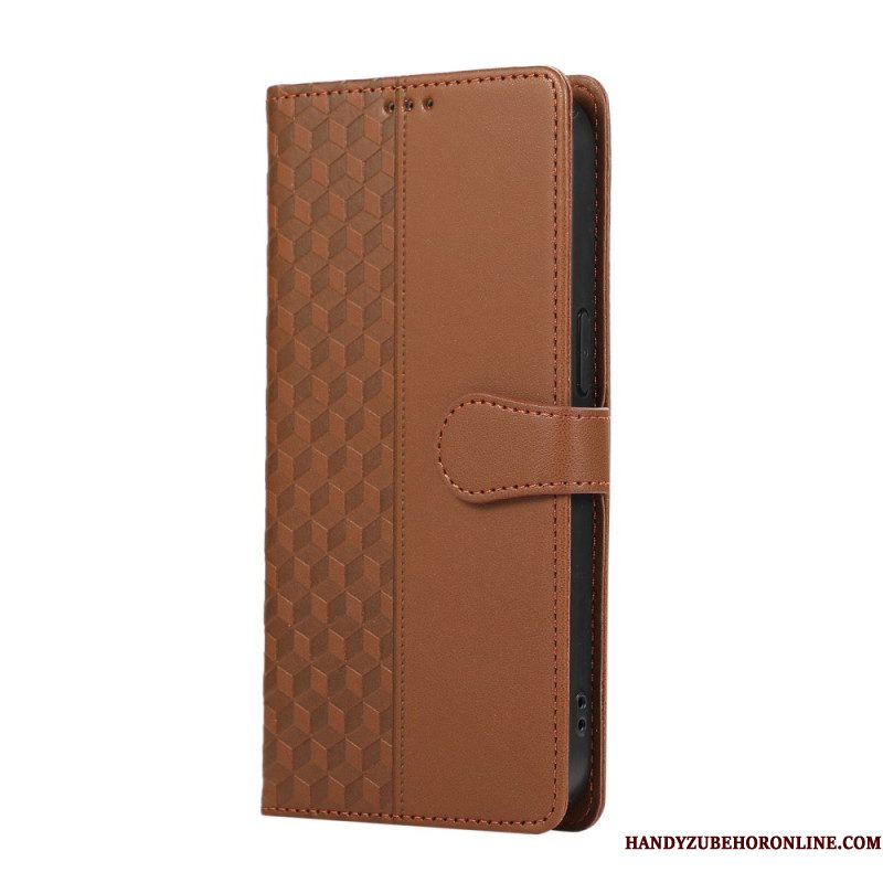 Leren Hoesje Samsung Galaxy A17 4g / 5g Rand Bescherming Hoesje