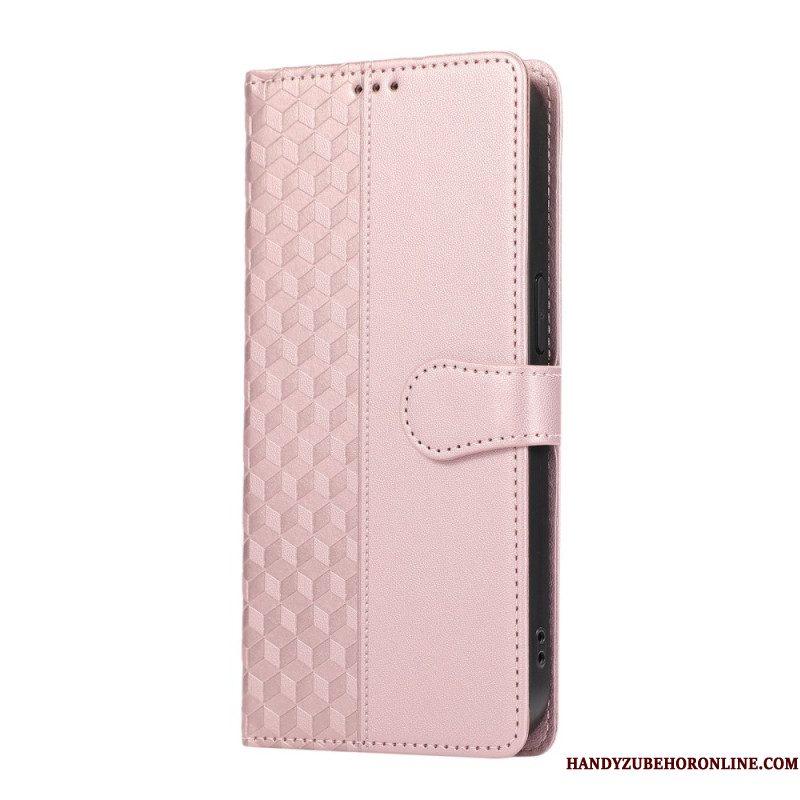Leren Hoesje Samsung Galaxy A17 4g / 5g Rand Bescherming Hoesje
