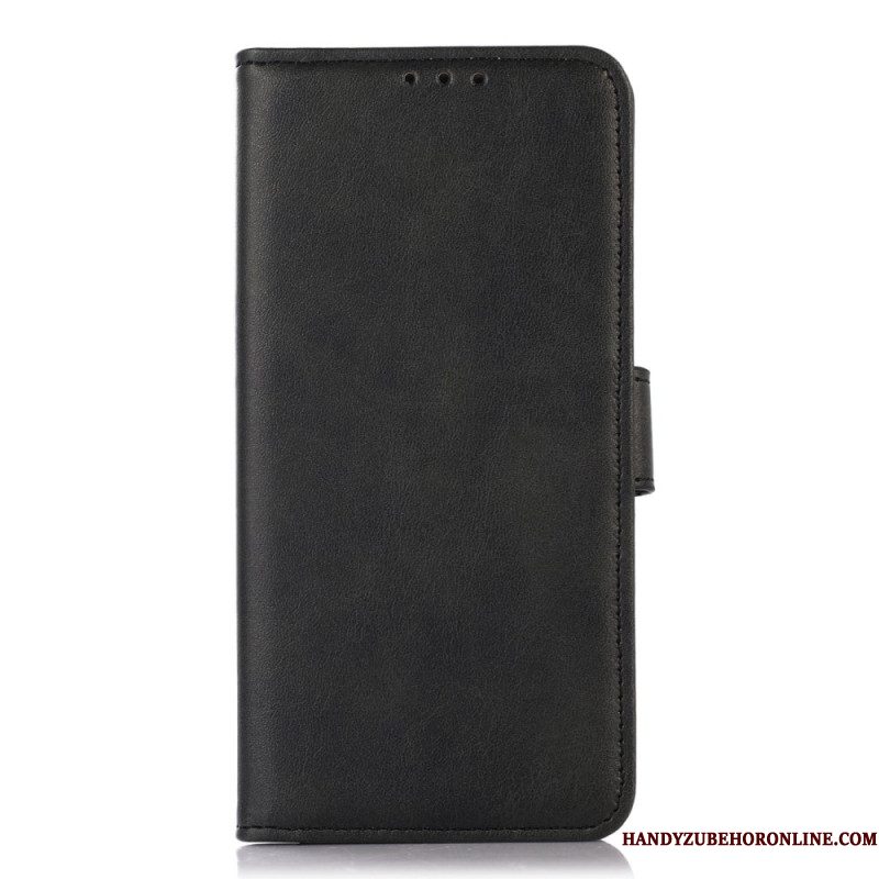 Leren Hoesje Samsung Galaxy S25 5g Edge Gestructureerd Leer Bescherming Hoesje