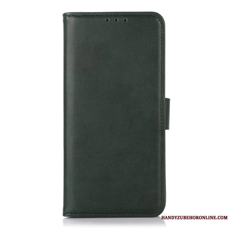 Leren Hoesje Samsung Galaxy S25 5g Edge Gestructureerd Leer Bescherming Hoesje