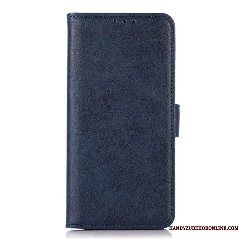 Leren Hoesje Samsung Galaxy S25 5g Edge Gestructureerd Leer Bescherming Hoesje