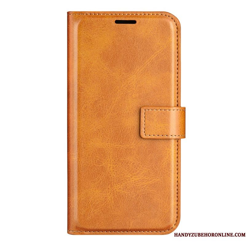 Leren Hoesje Samsung Galaxy S25 5g Edge Lederstijl Bescherming Hoesje