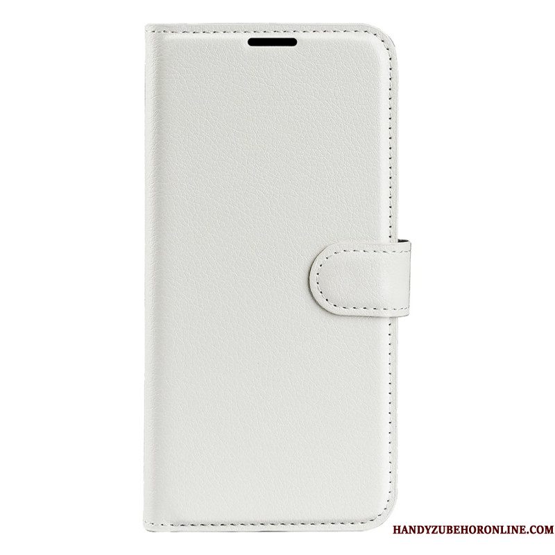 Leren Hoesje Samsung Galaxy S25 5g Edge Lychee Kunstleer Bescherming Hoesje