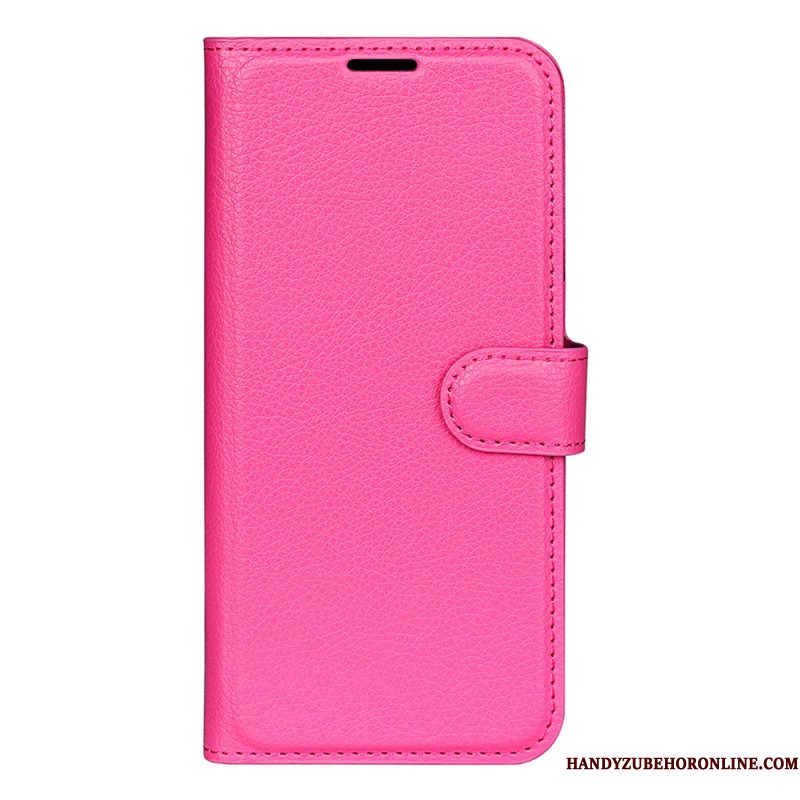 Leren Hoesje Samsung Galaxy S25 5g Edge Lychee Kunstleer Bescherming Hoesje