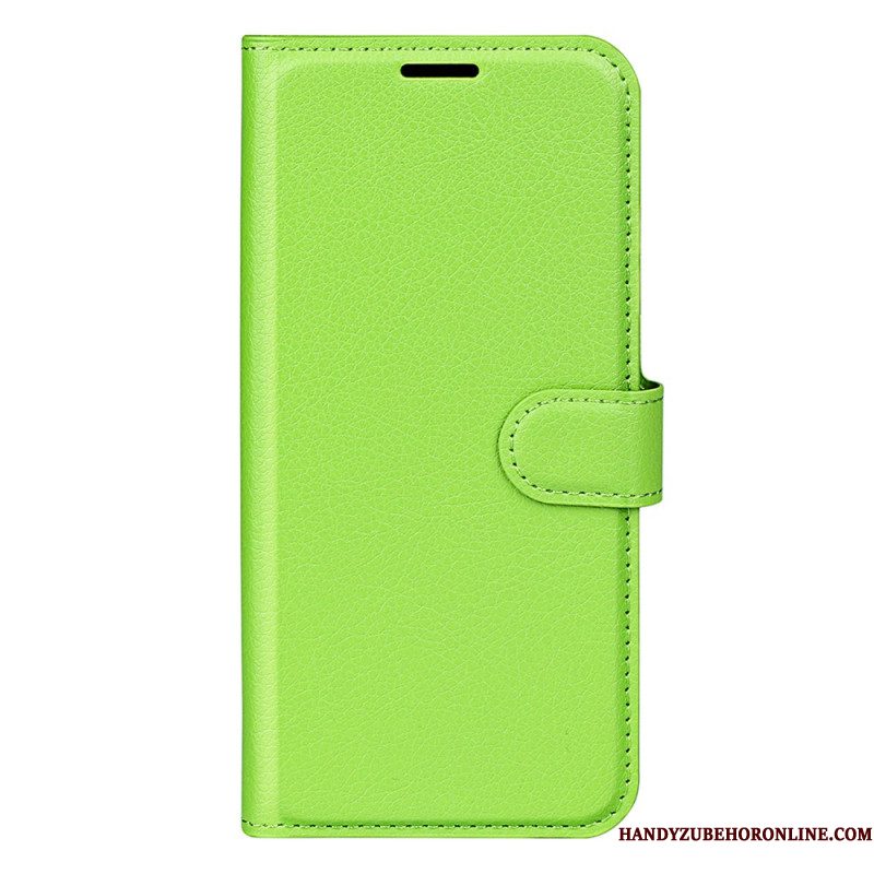 Leren Hoesje Samsung Galaxy S25 5g Edge Lychee Kunstleer Bescherming Hoesje