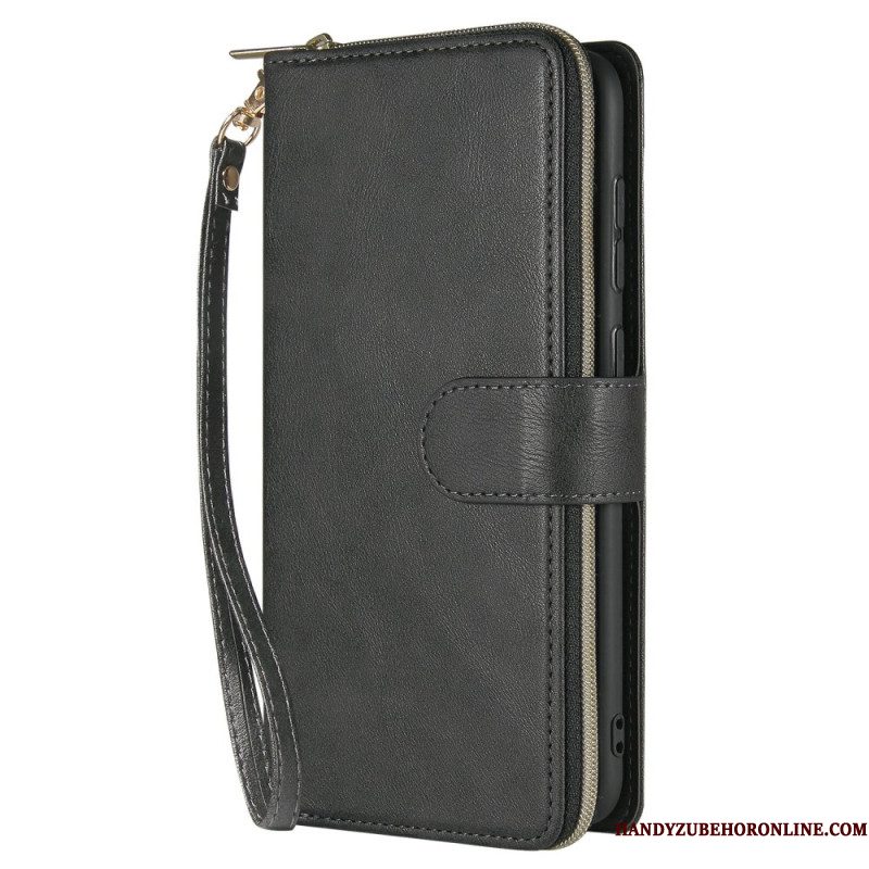 Leren Hoesje Samsung Galaxy S25 5g Edge Portemonnee En Etui Bescherming Hoesje