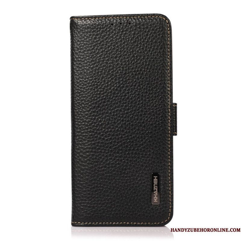 Leren Hoesje Samsung Galaxy S25 5g Edge Rfid-bescherming Khazneh