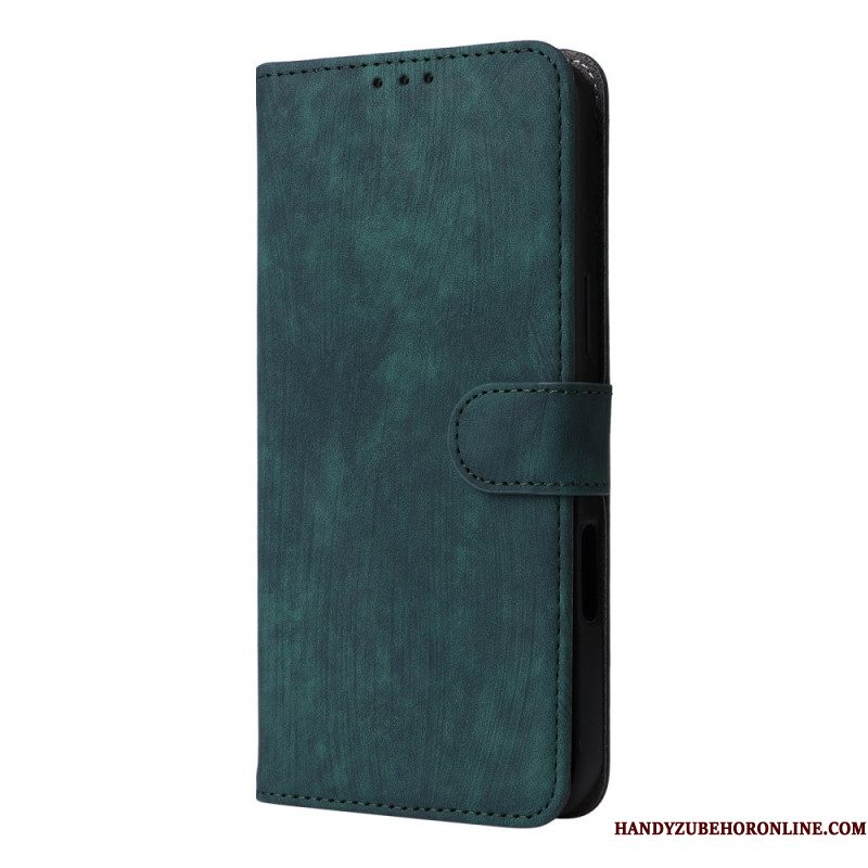Leren Hoesje Samsung Galaxy S25 5g Edge Rfid-functie Met Bandje