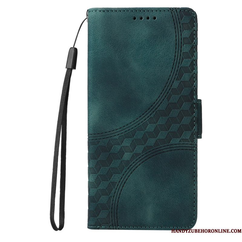 Leren Hoesje Samsung Galaxy S25 5g Edge Sterrendesign Bescherming Hoesje