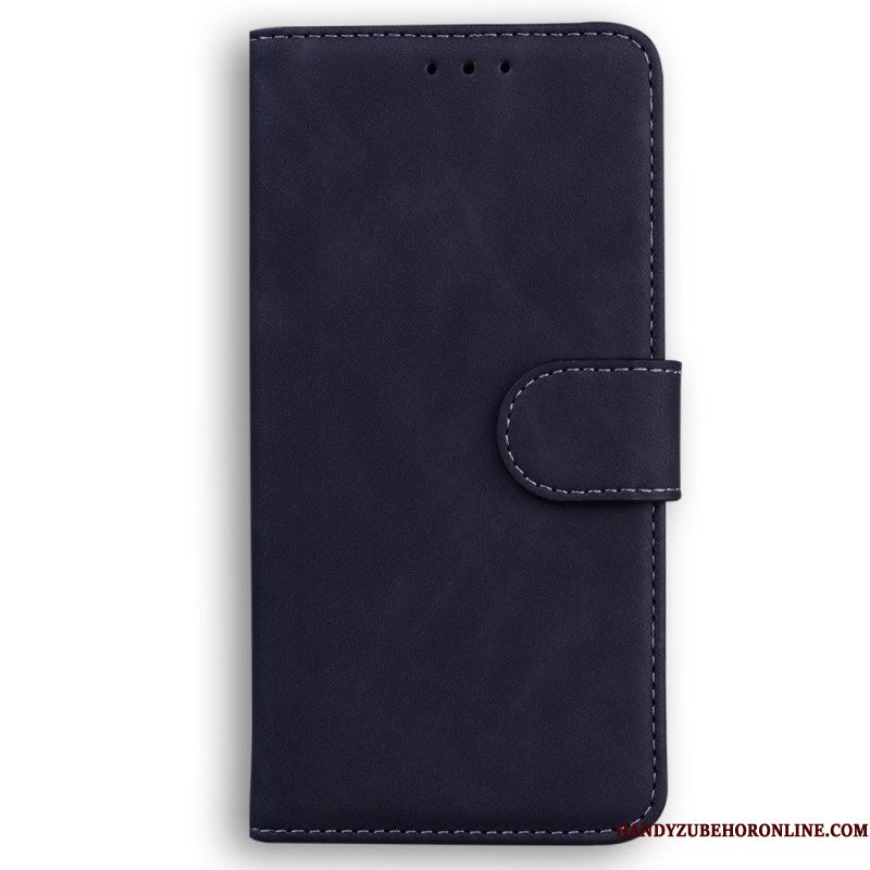 Leren Hoesje Samsung Galaxy S25 5g Edge Suède-stijl