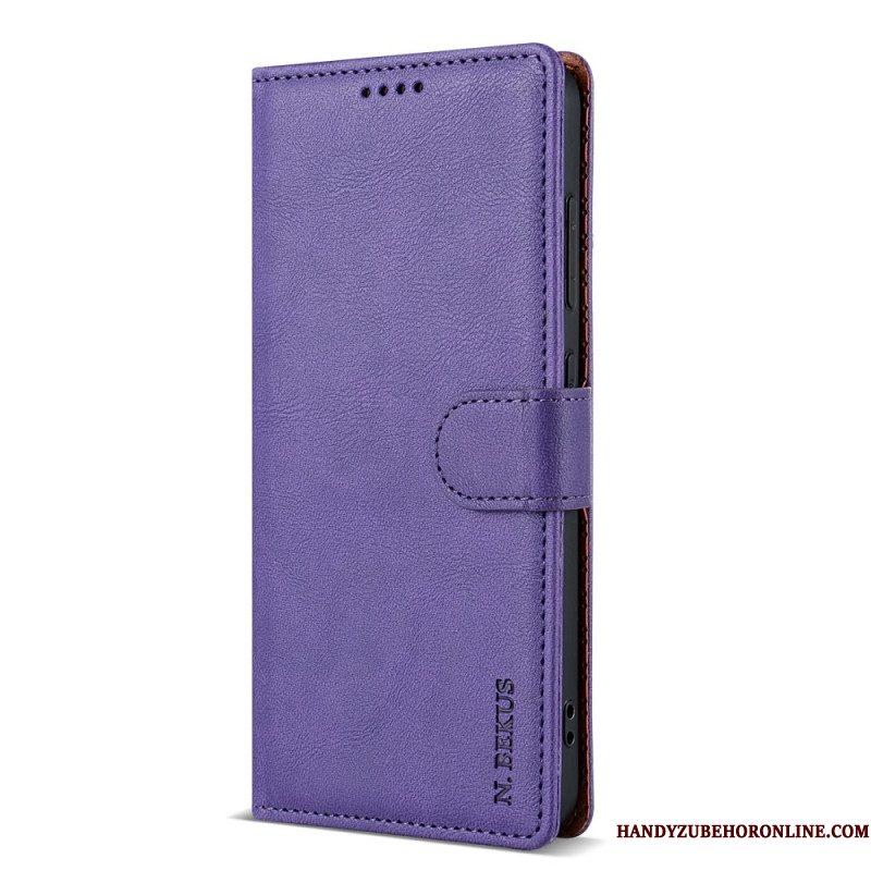 Leren Hoesje Samsung Galaxy S25 5g Lcimeeke Bescherming Hoesje