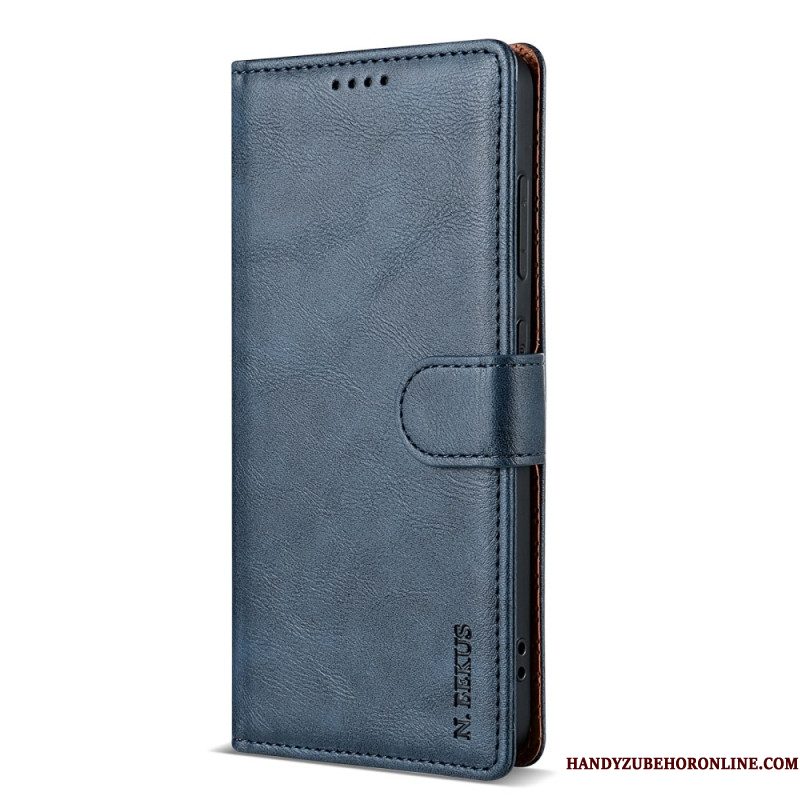 Leren Hoesje Samsung Galaxy S25 5g Lcimeeke Bescherming Hoesje