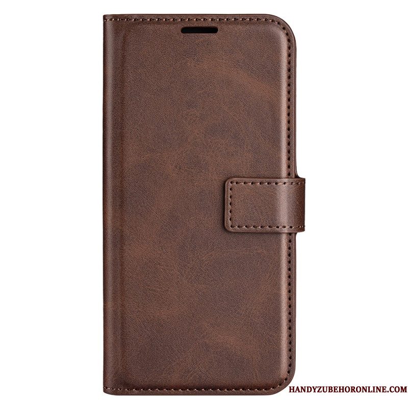 Leren Hoesje Samsung Galaxy S25 5g Leerstijl Bescherming Hoesje