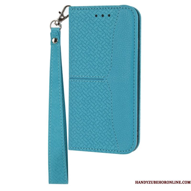 Leren Hoesje Samsung Galaxy S25 5g Sierlijke Rand Bescherming Hoesje