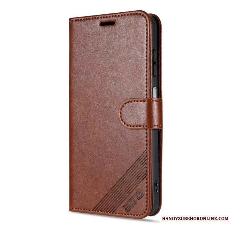 Leren Hoesje Samsung Galaxy S25 Fe Azns Bescherming Hoesje
