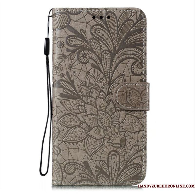 Leren Hoesje Samsung Galaxy S25 Fe Mandala-print Bescherming Hoesje