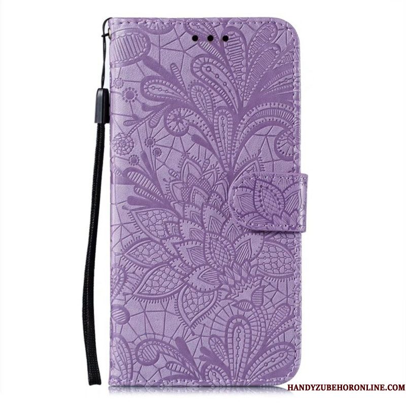 Leren Hoesje Samsung Galaxy S25 Fe Mandala-print Bescherming Hoesje