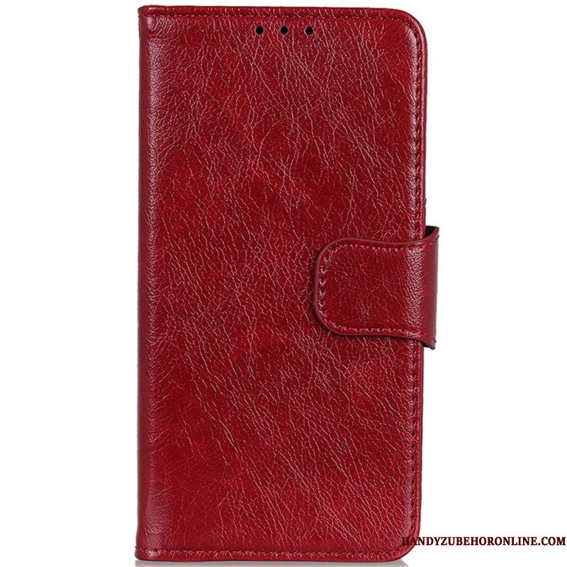 Leren Hoesje Samsung Galaxy S25 Fe Nappa Leer Bescherming Hoesje
