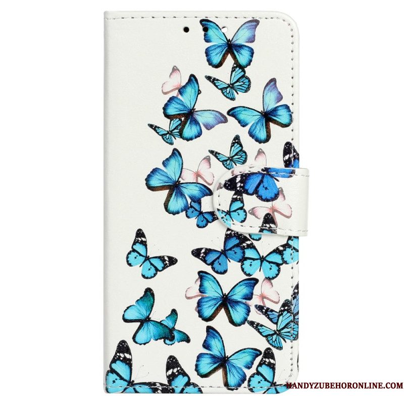 Leren Hoesje Samsung Galaxy S25 Fe Patroon