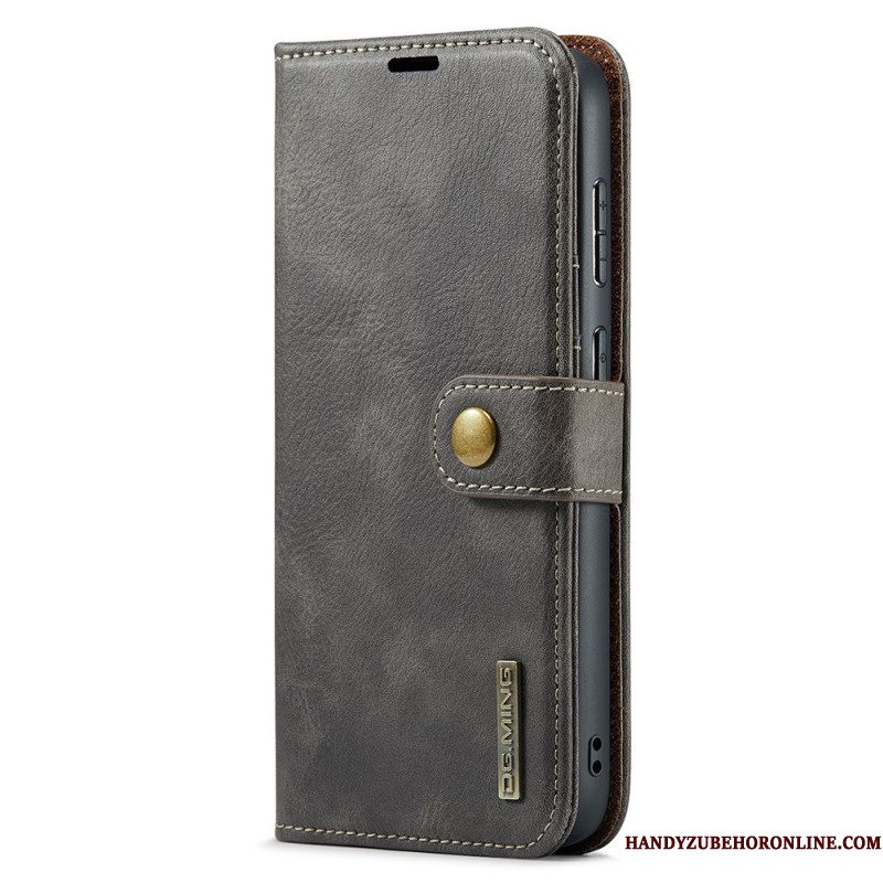 Leren Hoesje Samsung Galaxy S25 Plus 5g Afneembare Dg.ming-hoes Bescherming Hoesje