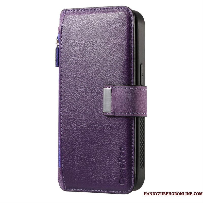 Leren Hoesje Samsung Galaxy S25 Plus 5g Caseneo Magnetisch Afneembare Kast Bescherming Hoesje