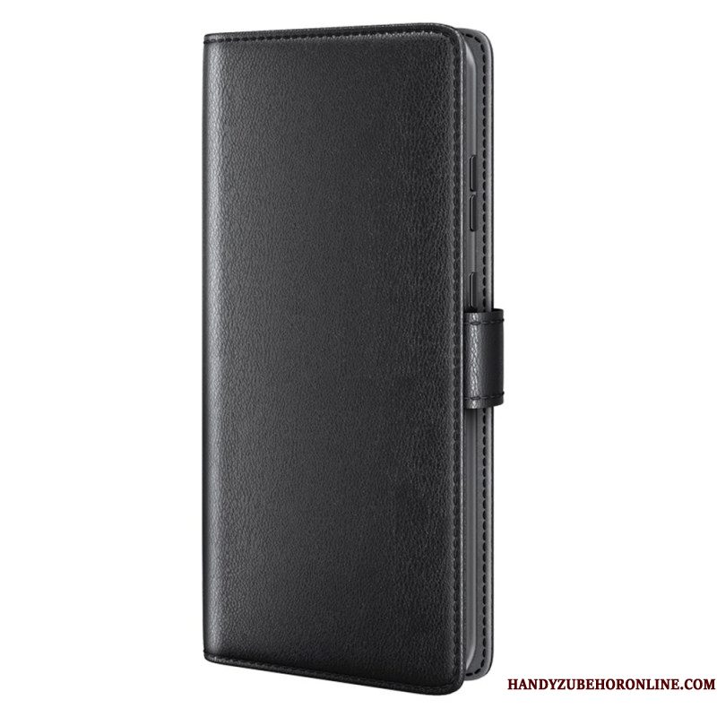 Leren Hoesje Samsung Galaxy S25 Plus 5g Echt Leer
