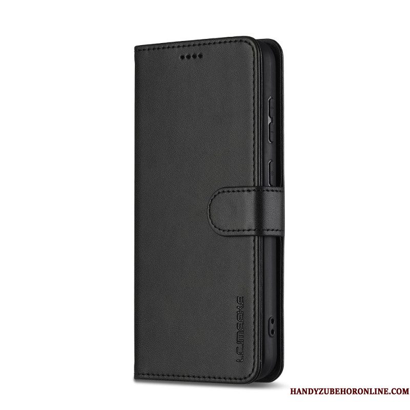 Leren Hoesje Samsung Galaxy S26 Leertextuur Lc.imeeke Bescherming Hoesje