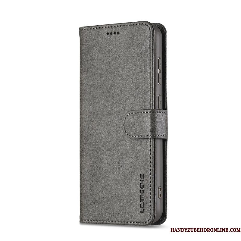 Leren Hoesje Samsung Galaxy S26 Leertextuur Lc.imeeke Bescherming Hoesje