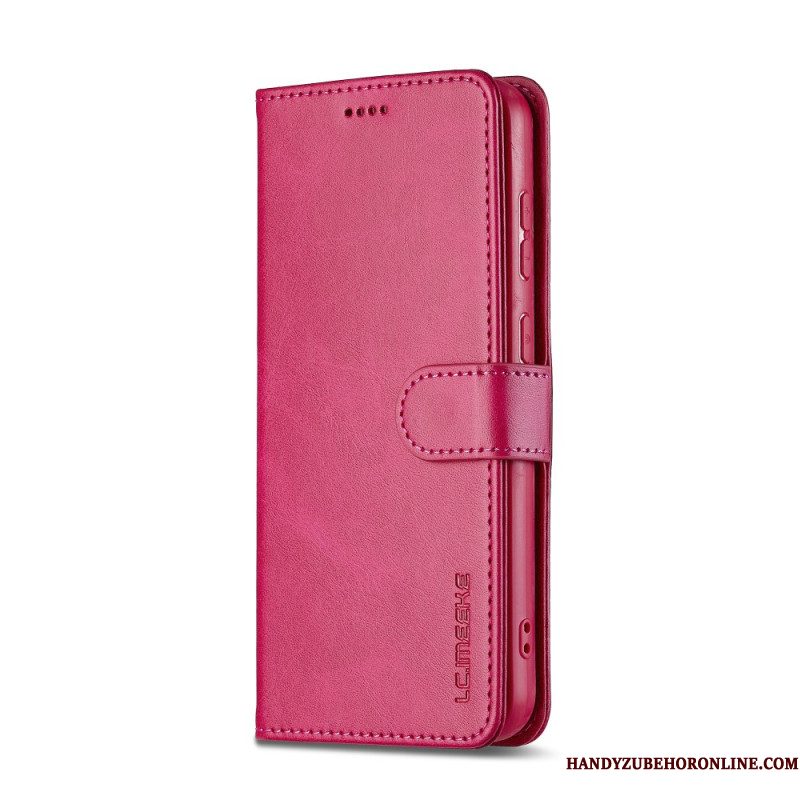 Leren Hoesje Samsung Galaxy S26 Leertextuur Lc.imeeke Bescherming Hoesje