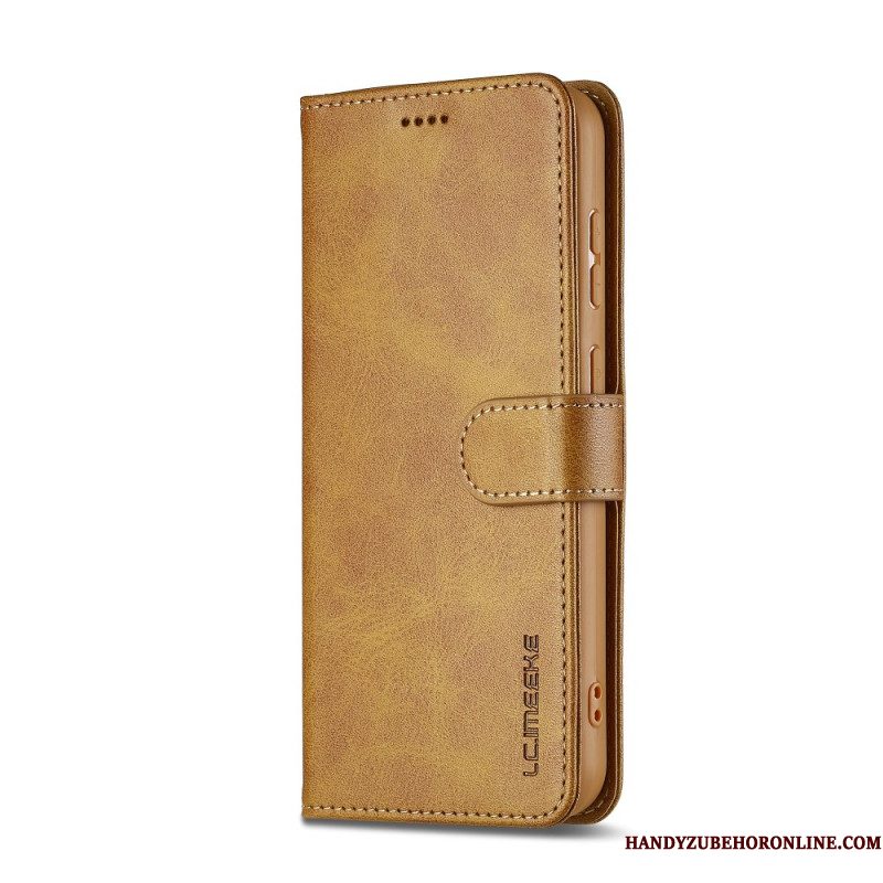 Leren Hoesje Samsung Galaxy S26 Leertextuur Lc.imeeke Bescherming Hoesje
