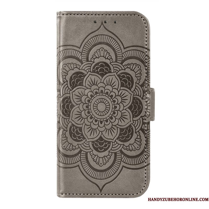 Leren Hoesje Samsung Galaxy S26 Pioenroospatroon