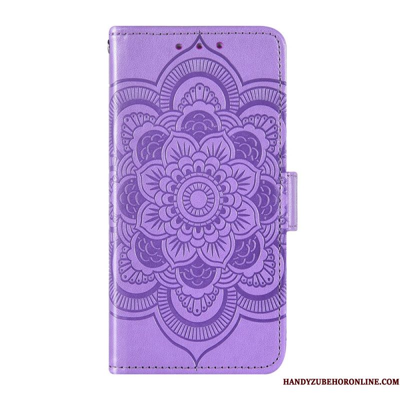 Leren Hoesje Samsung Galaxy S26 Pioenroospatroon