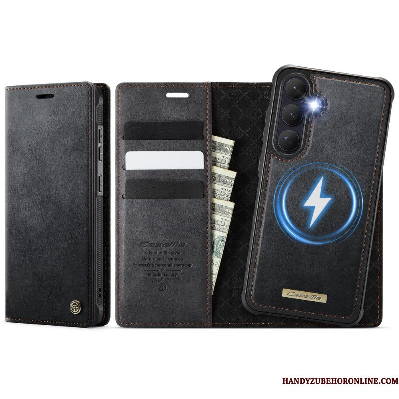 Leren Hoesje Samsung Galaxy S26 Plus Afneembare Hoes Caseme