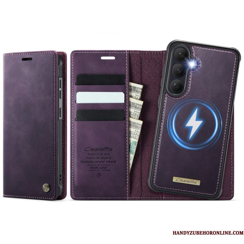 Leren Hoesje Samsung Galaxy S26 Plus Afneembare Hoes Caseme