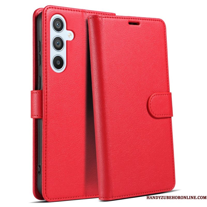 Leren Hoesje Samsung Galaxy S26 Plus Magnetische Portemonnee Met Rfid-blokkering