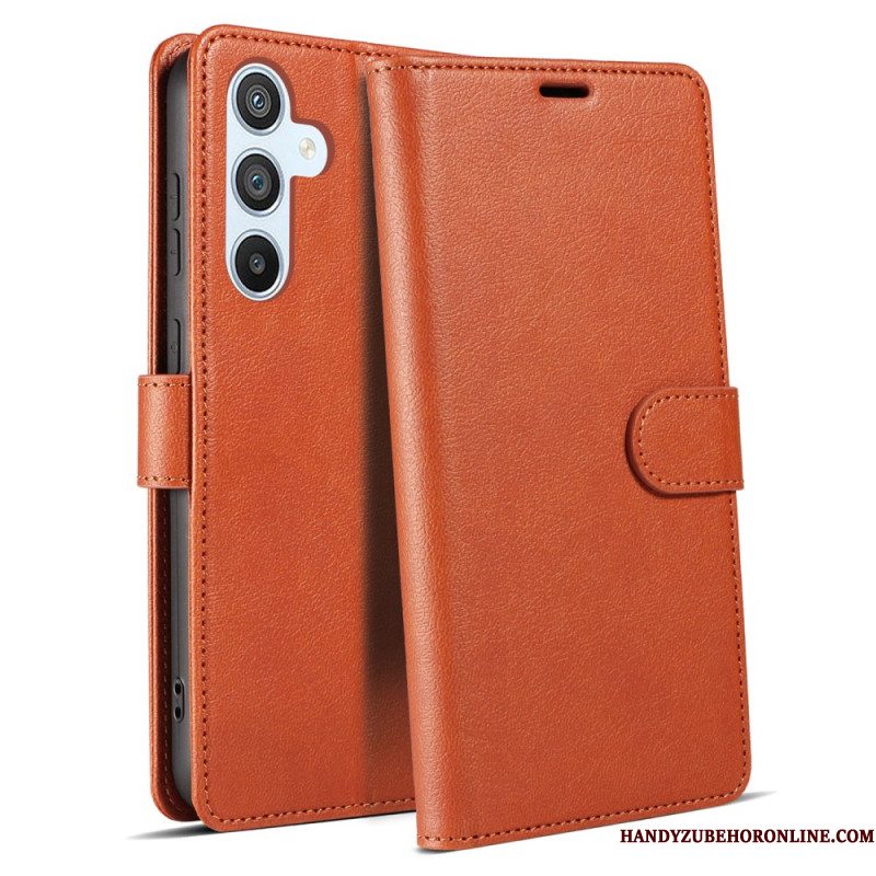 Leren Hoesje Samsung Galaxy S26 Plus Magnetische Portemonnee Met Rfid-blokkering