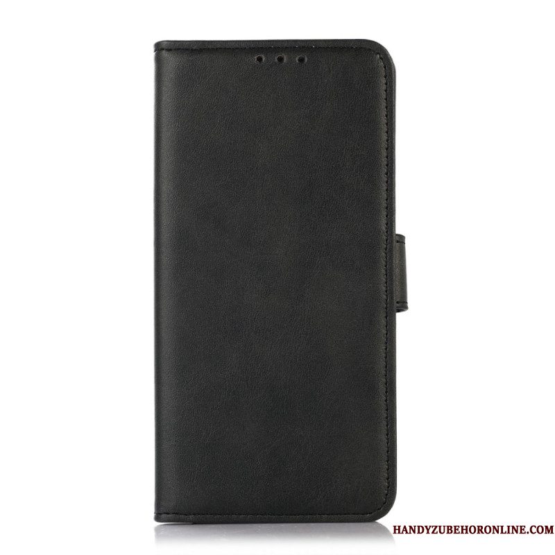 Leren Hoesje Samsung Galaxy S26 Ultra Klassiek Leereffect
