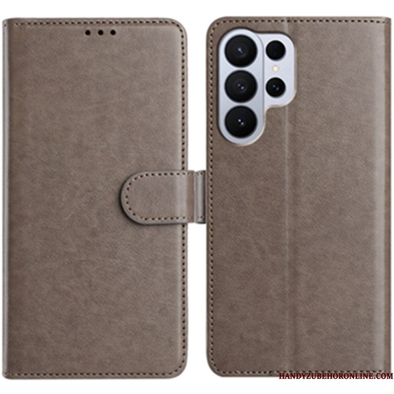 Leren Hoesje Samsung Galaxy S26 Ultra Kunstleer Met 8 Kaartsleuven