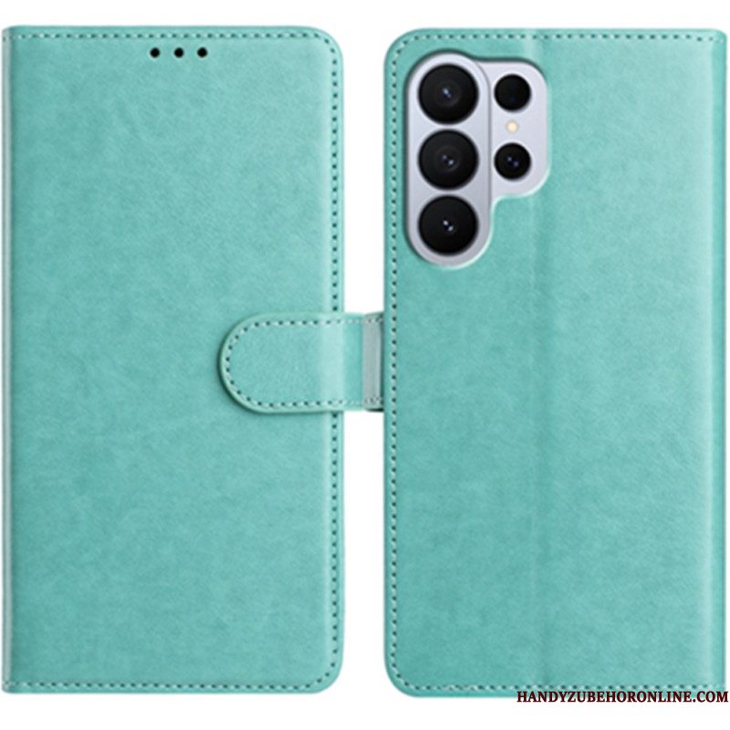 Leren Hoesje Samsung Galaxy S26 Ultra Kunstleer Met 8 Kaartsleuven