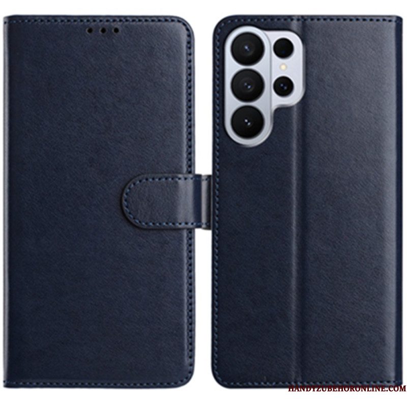 Leren Hoesje Samsung Galaxy S26 Ultra Kunstleer Met 8 Kaartsleuven